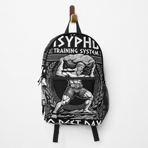 Item preview, Sisyphus Training System No Rest Days Greek Mythology Gym designed and sold by GrandeDuc.