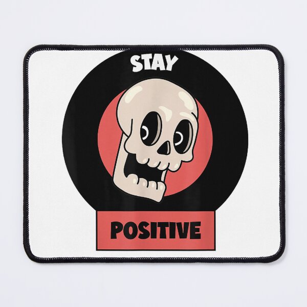 Item preview, Stay Positive (Optimist Statement & Funny Graphic) T-Shirt designed and sold by JJLetterDesigns.