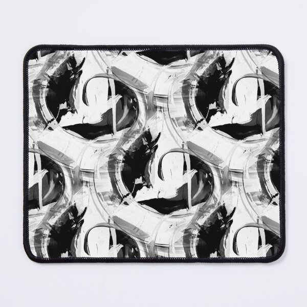 Item preview, Retro Circle Swirl in White and Black designed and sold by Artistestella.