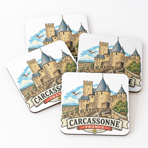 Item preview, Carcassonne (France) designed and sold by devonclemon.