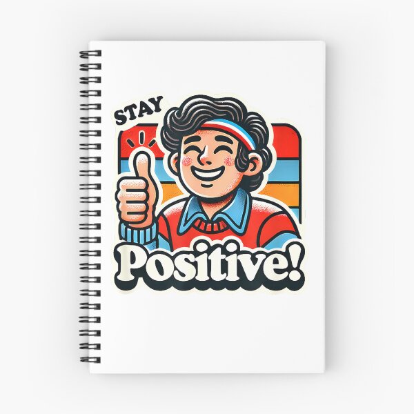 Item preview, Stay Positive Motivational Design T-Shirt designed and sold by KTY-NUSS.