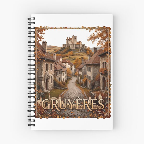 Item preview, Gruyeres Autumn Castle Cityscape designed and sold by Imaginarium of Chaos falcon88 .