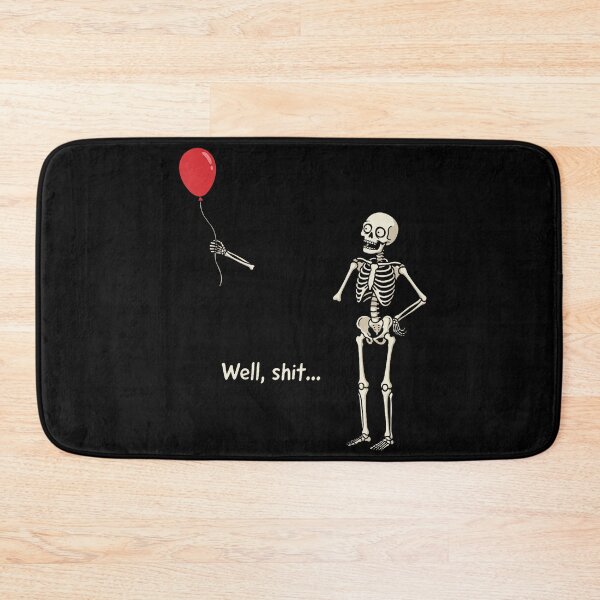 Item preview, Skeleton Lost Balloon Funny Halloween Quote designed and sold by HayleePacoch.