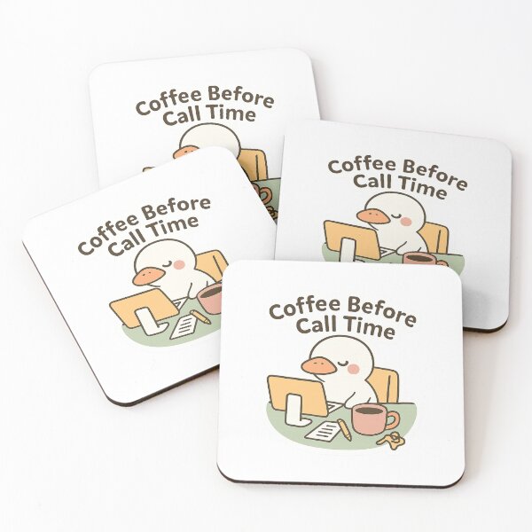 Item preview, Coffee Before Call Time Duck Chaperone Shirt designed and sold by Ainbowz-Artwork.