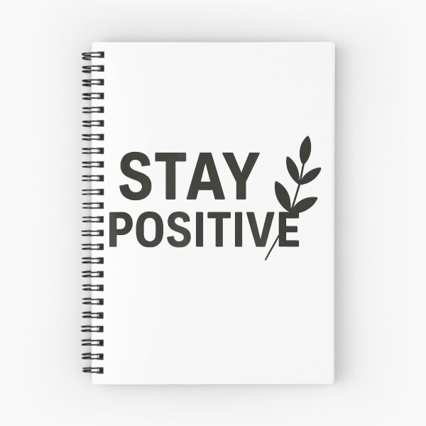 Item preview, Stay Positive Motivational Typography T-Shirt designed and sold by gidget-gadget.