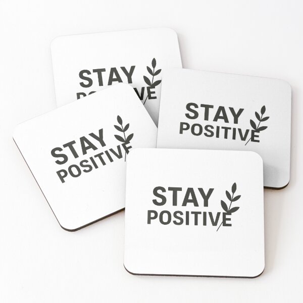 Item preview, Stay Positive Motivational Typography T-Shirt designed and sold by gidget-gadget.