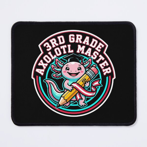 Item preview, 3rd Grade Axolotl Master Cute Back To School Graduation designed and sold by TeNovaStudio ⭐⭐⭐⭐⭐.