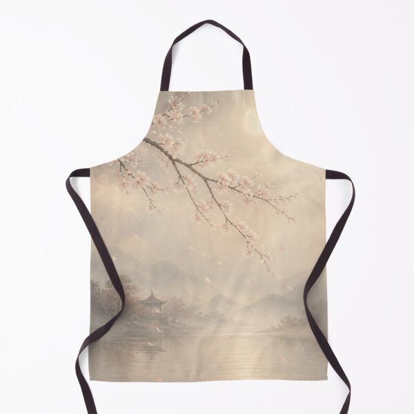 Artikelvorschau, Sakura-Mond-Wandbild-Poster | Mondbeschienene Kirschblüte, japanisches Dekor, Wabi-Sabi-Kirschblüten-Print entworfen und verkauft von LuminaKage.