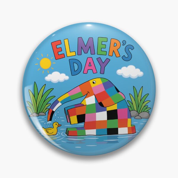 Item preview, Elmer’s Day Colorful Water Adventure designed and sold by HappyToons Shop.