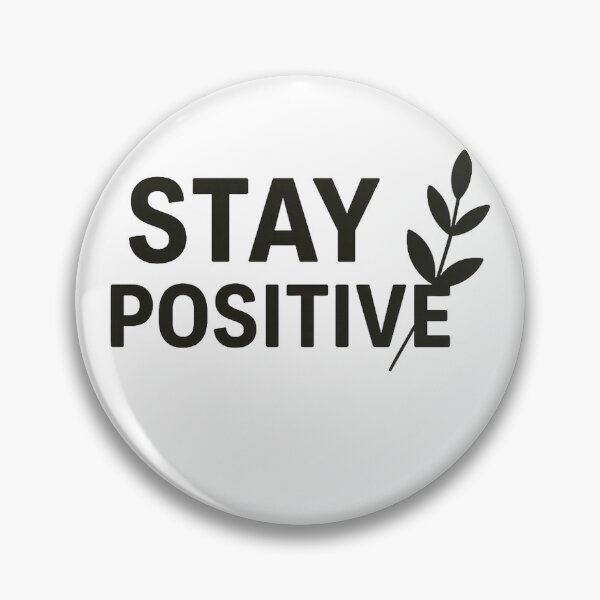 Item preview, Stay Positive Motivational Typography Premium Tri-Blend T-Shirt designed and sold by KTY-NUSS.