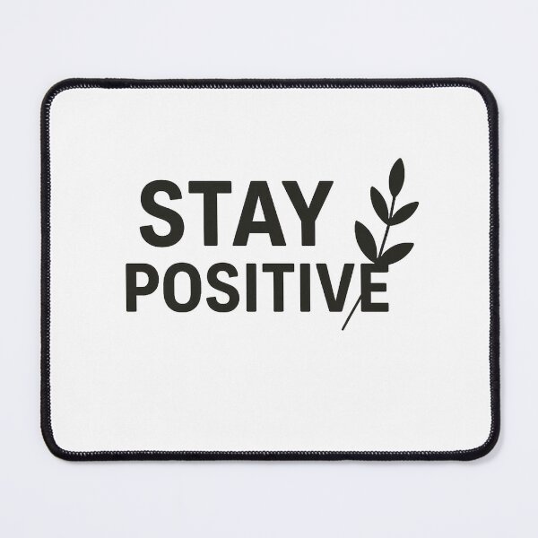 Item preview, Stay Positive Motivational Typography Premium Tri-Blend T-Shirt designed and sold by KTY-NUSS.