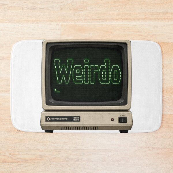Item preview, Weirdo Retro Computer Terminal Pixel Art designed and sold by BearLoveDesign.