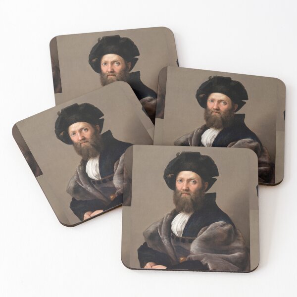 Item preview, Portrait of Bearded Nobleman in Fur designed and sold by artofuniverse.