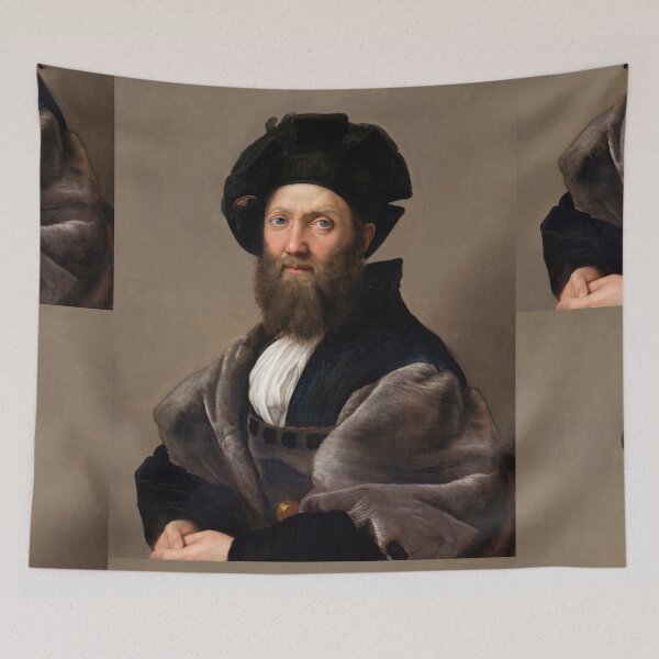 Item preview, Portrait of Bearded Nobleman in Fur designed and sold by artofuniverse.