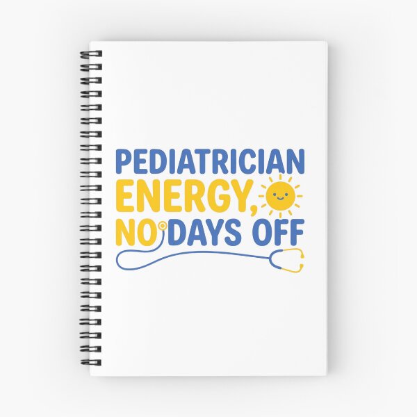 Item preview, Pediatrician Energy No Days Off Funny Doctor Stethoscope Cute Medical Professional designed and sold by raedattia.