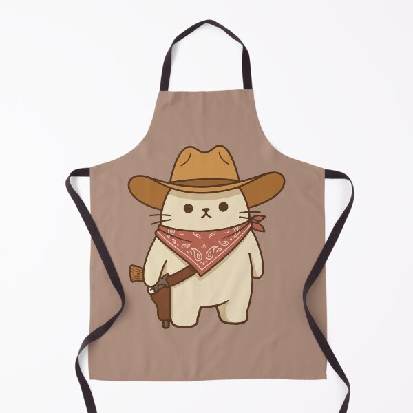 Item preview, Cute Cowboy Cat designed and sold by BrownHorse90s.