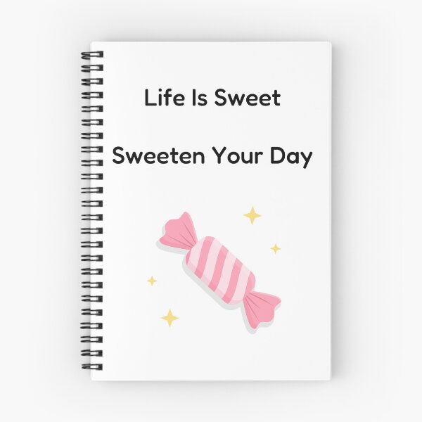 Item preview, Cute Pink Striped Wrapped Candy with Golden Sparkle Stars Illustration designed and sold by MathuraPresent.