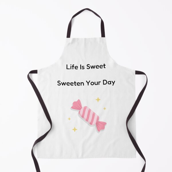 Item preview, Cute Pink Striped Wrapped Candy with Golden Sparkle Stars Illustration designed and sold by MathuraPresent.