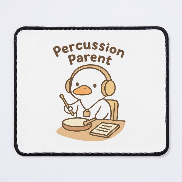Item preview, Percussion Parent Duck Section Support Sticker designed and sold by Ainbowz-Artwork.