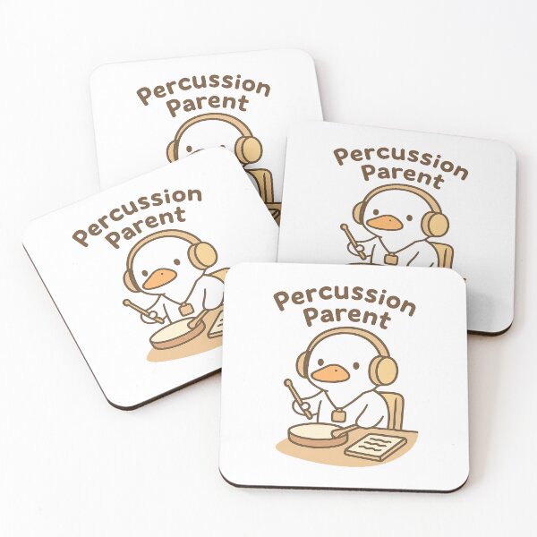 Item preview, Percussion Parent Duck Section Support Sticker designed and sold by Ainbowz-Artwork.