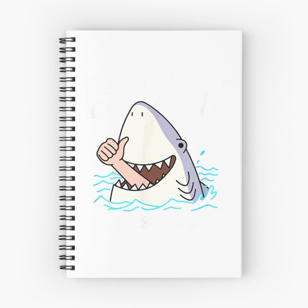 Item preview, Stay Positive No Matter Where You Are, Hilarious Shark Meme T-Shirt designed and sold by KTY-NUSS.