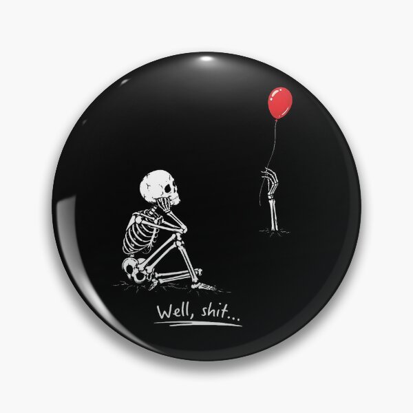 Artikelvorschau, Na sowas! Lustiges Halloween-Meme mit Skelettballon entworfen und verkauft von HayleePacoch.