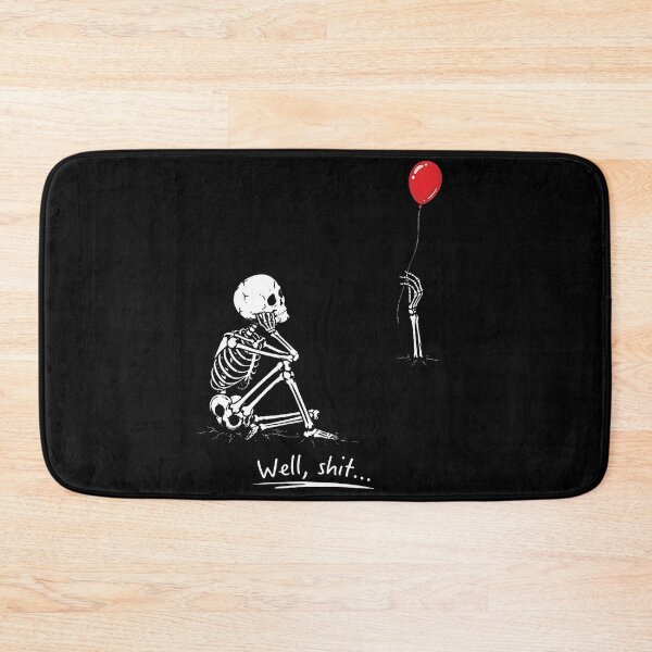 Artikelvorschau, Na sowas! Lustiges Halloween-Meme mit Skelettballon entworfen und verkauft von HayleePacoch.