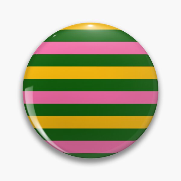 Item preview, Yellow And Pink Stripes Design Green  designed and sold by PatternTitan.