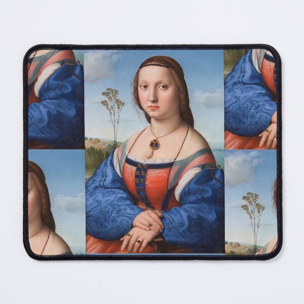Item preview, Renaissance Noblewoman in Blue and Red designed and sold by artofuniverse.