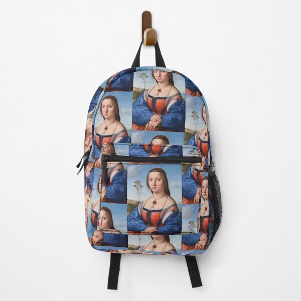 Item preview, Renaissance Noblewoman in Blue and Red designed and sold by artofuniverse.
