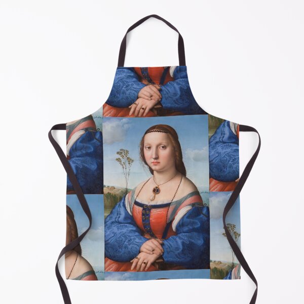 Item preview, Renaissance Noblewoman in Blue and Red designed and sold by artofuniverse.