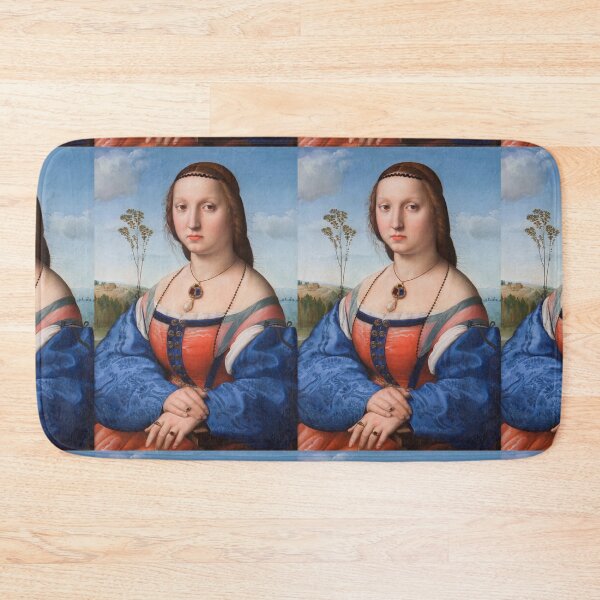 Item preview, Renaissance Noblewoman in Blue and Red designed and sold by artofuniverse.
