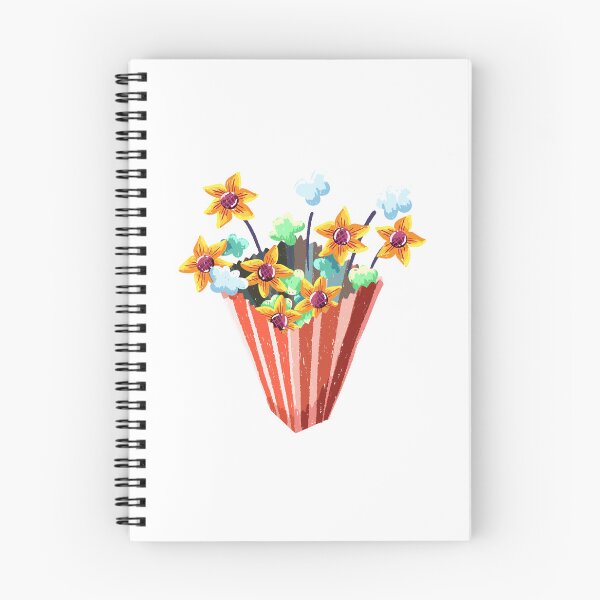Item preview, Sunflower Popcorn Botanical Illustration designed and sold by diaricesalt.