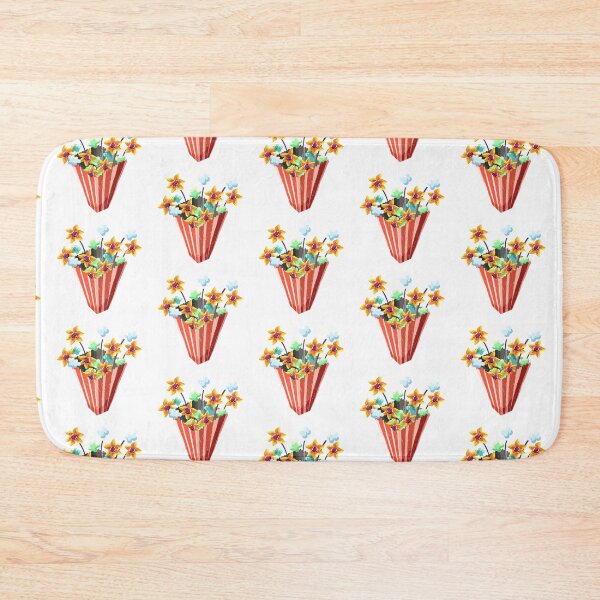 Item preview, Sunflower Popcorn Botanical Illustration designed and sold by diaricesalt.