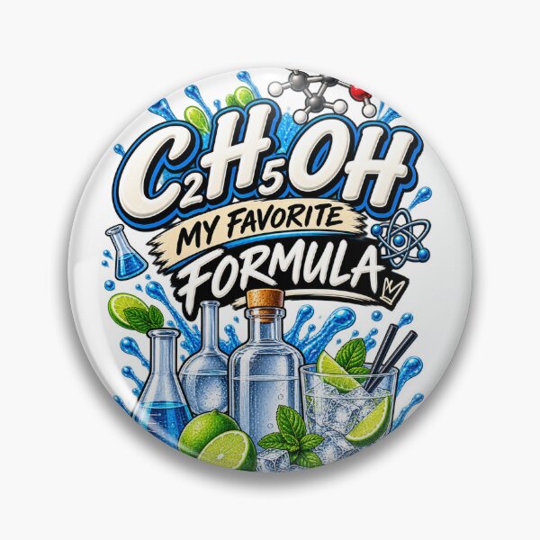 Item preview, C2H5OH – Chemistry Lab Humor designed and sold by Qenlo.