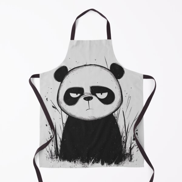 Item preview, Grumpy Panda – Cute Funny Cartoon Panda Illustration designed and sold by RajDeals.