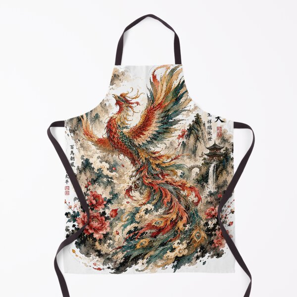 Artikelvorschau, Phoenix Rebirth – Chinese Watercolor entworfen und verkauft von TeikunShop.
