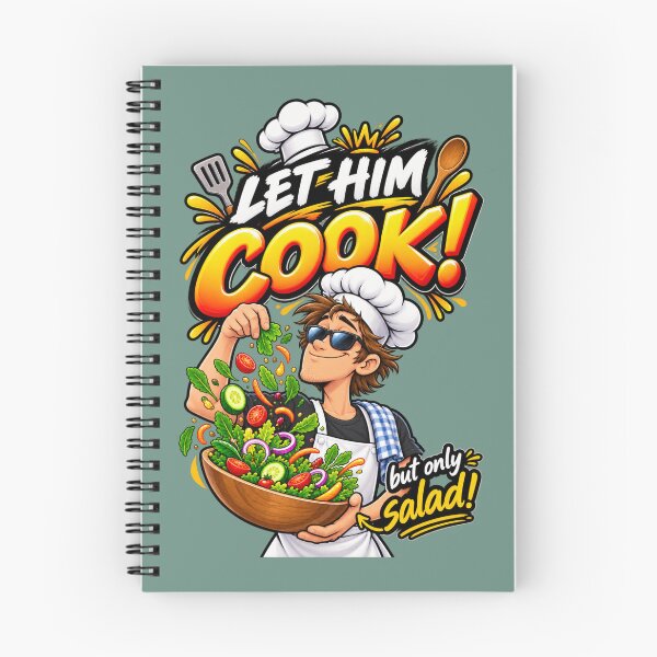 Item preview, Let him cook - Salad designed and sold by LaffinLair.
