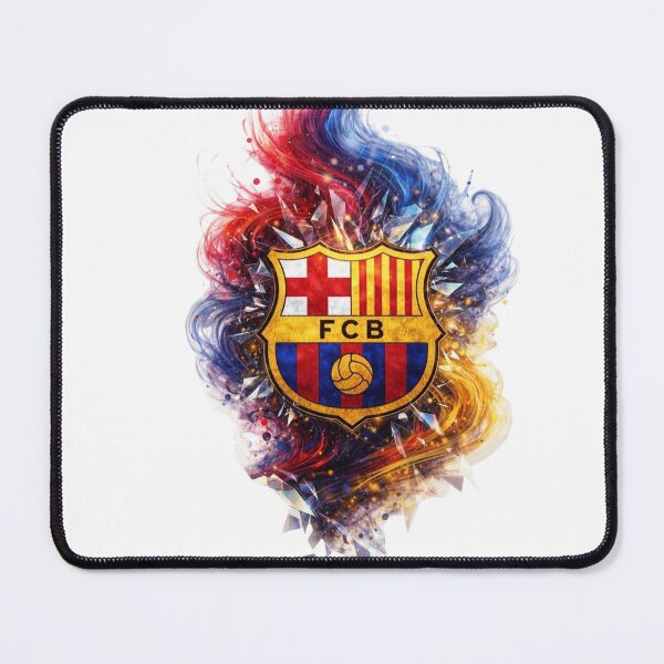 Item preview, FC Barcelona Crest Explosion Dynamic Smoke Art designed and sold by annaarthk.