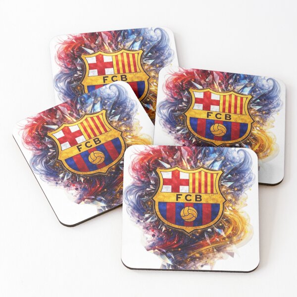 Item preview, FC Barcelona Crest Explosion Dynamic Smoke Art designed and sold by annaarthk.