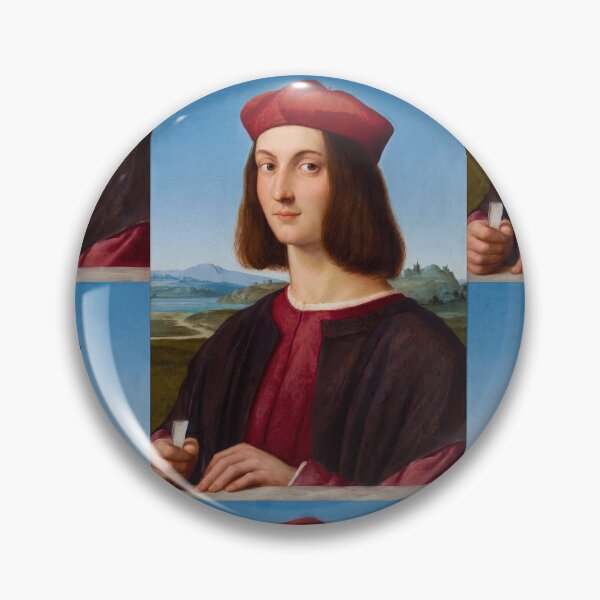 Item preview, Portrait of a Young Man in Red Cap designed and sold by artofuniverse.