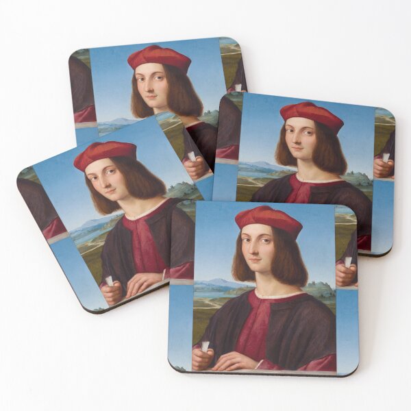Item preview, Portrait of a Young Man in Red Cap designed and sold by artofuniverse.