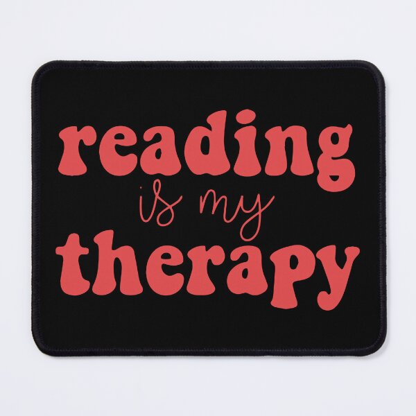 Item preview, Reading Is My Therapy designed and sold by BrownHorse90s.