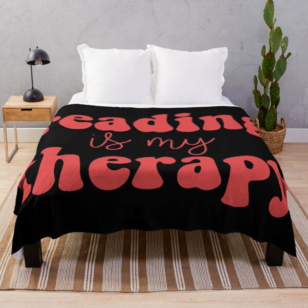 Item preview, Reading Is My Therapy designed and sold by BrownHorse90s.