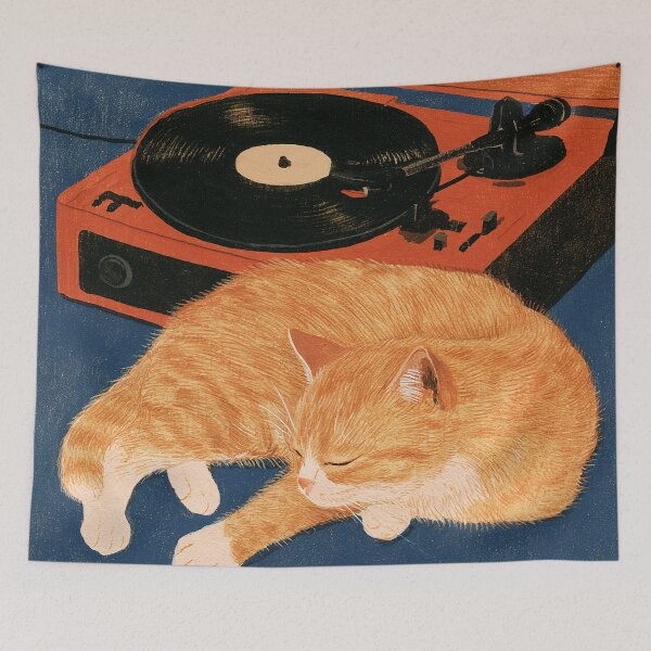 Item preview, Whiskers & Vinyl Dreams designed and sold by Venon28.
