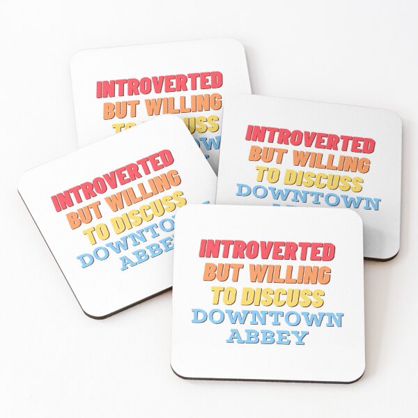 Item preview, Introverted But Willing To Discuss Downtown Abbey designed and sold by viaan-tam.