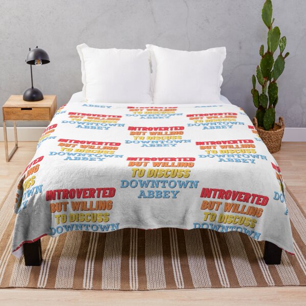 Item preview, Introverted But Willing To Discuss Downtown Abbey designed and sold by viaan-tam.