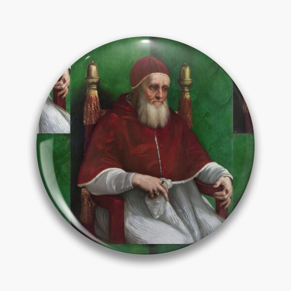 Item preview, Portrait of Pope Julius II Seated designed and sold by artofuniverse.