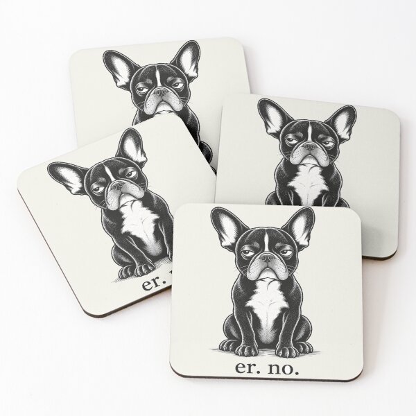 Item preview, Er. No. – Funny French Bulldog Snarky Dog designed and sold by FireWildChild.