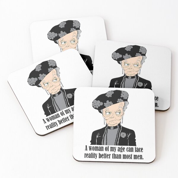Item preview, Maggie Smith Downtown Abbey Violet Crawley designed and sold by viaan-tam.